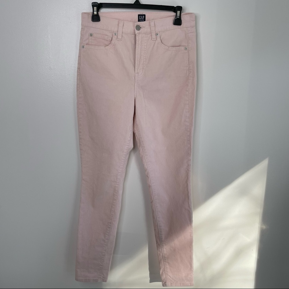 Gap True Skinny Corduroy Jeans Size 28 Pink